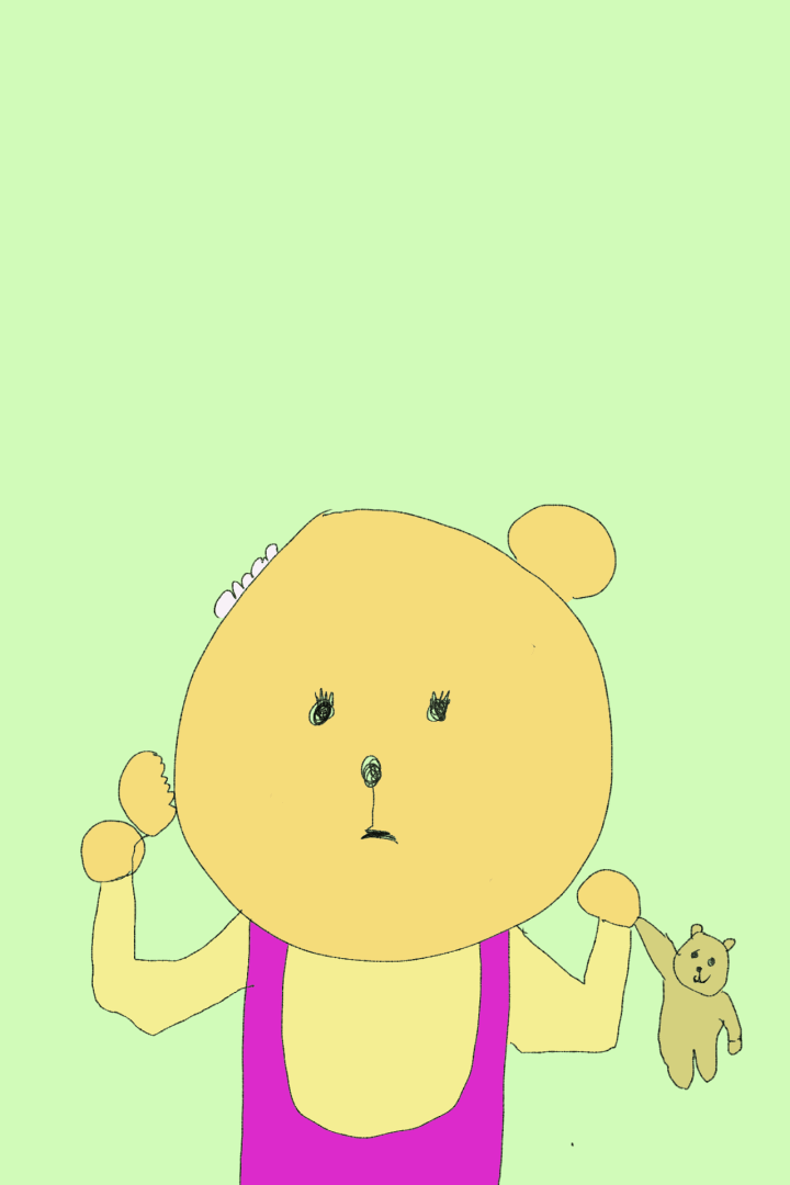 クマぬいぐるみミーミーちゃん「アニメ」